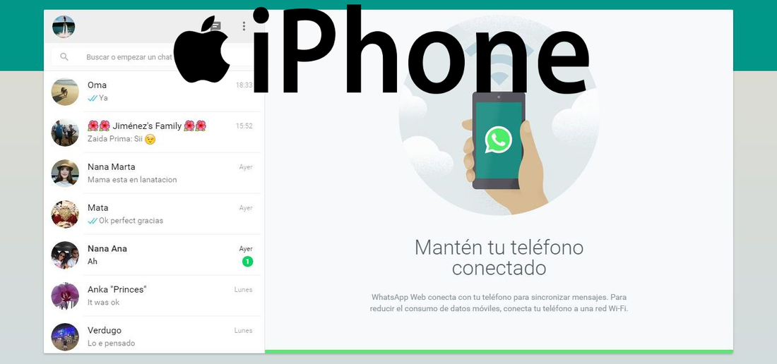 Como Usar El Nuevo Whatsapp Web Para Iphone Whatsapp Ios